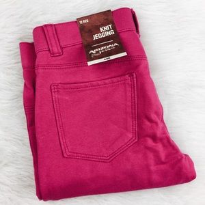 Arizona Jean Co. pink stretchy legging pant